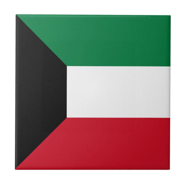 Bandeira do Kuwait (Frente)