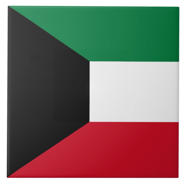 Bandeira do Kuwait (Frente)