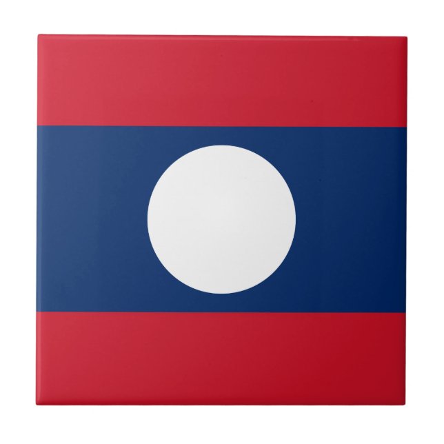 Bandeira do Laos (Frente)