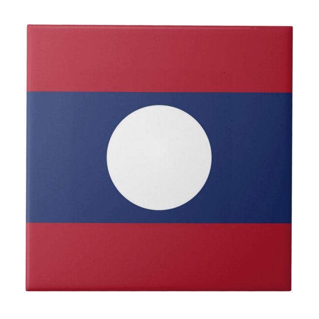 Bandeira do Laos (Frente)