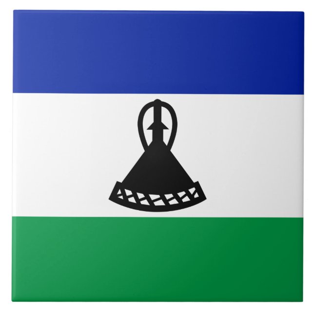 Bandeira do Lesoto (Frente)