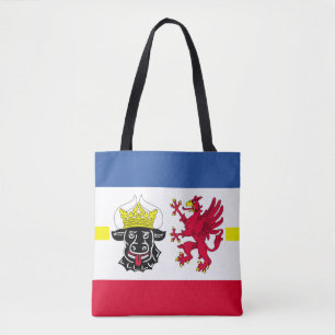 Bandeira do Meclemburgo-Pomerânia Ocidental Tote B