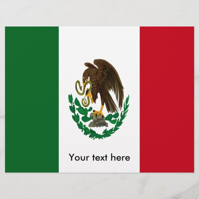 Bandeira do México Patriótico (Frente)