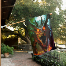 Bandeira do Monstro do Halloween