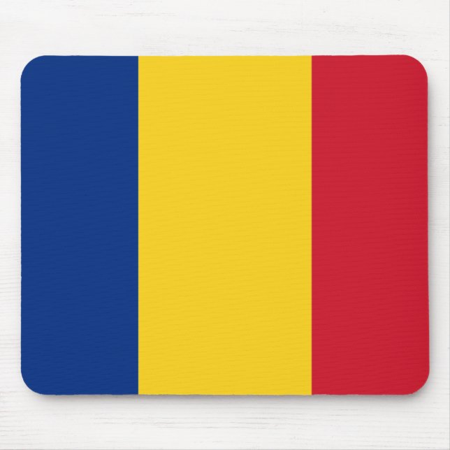 Bandeira do Mousepad da Romênia (Frente)