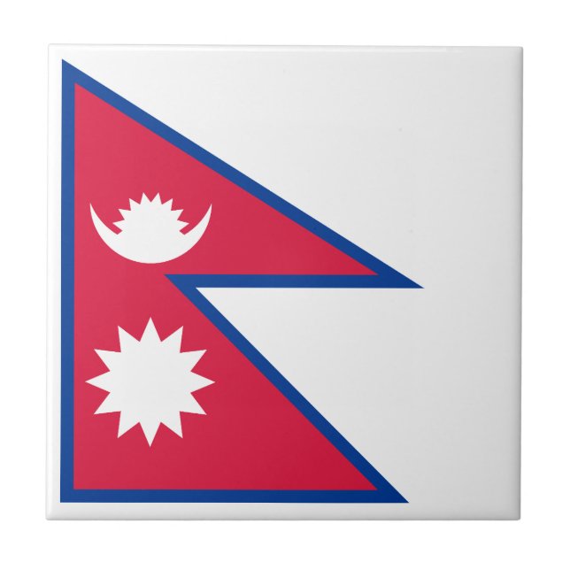 Bandeira do Nepal (Frente)