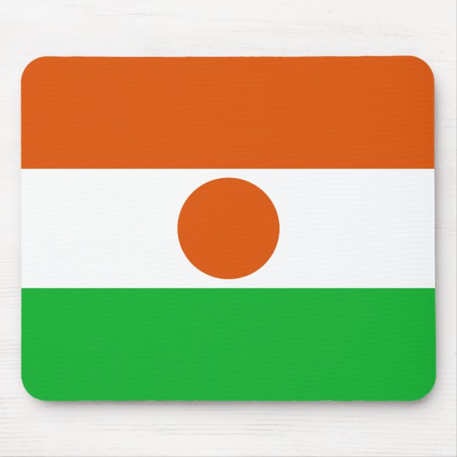Bandeira do Níger Mousepad (Frente)