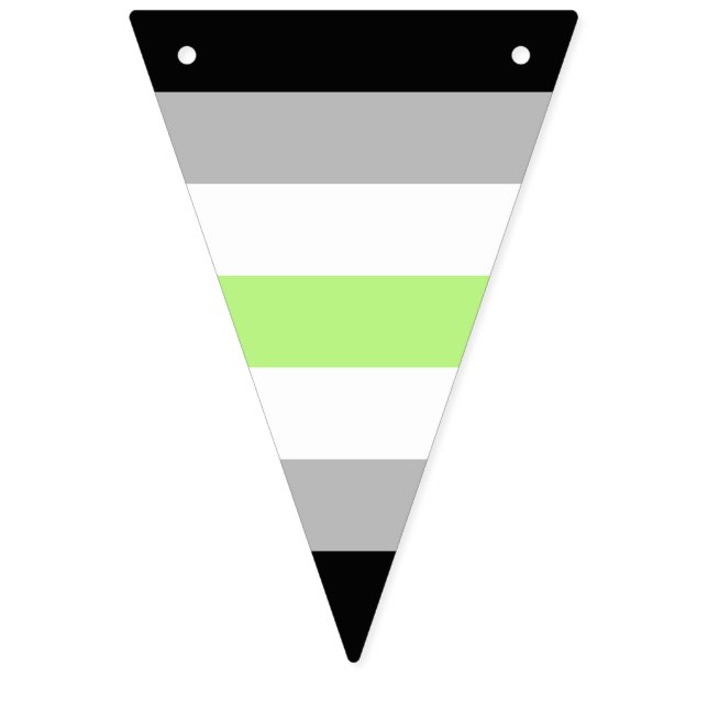 Bandeira do Orgulho Agênero – Identidade Agênero L (Primeira Bandeira)