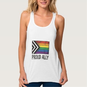 Bandeira do Orgulho Aliado Vetor Camiseta Design_1