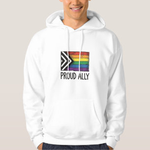 Bandeira do Orgulho Aliado Vetor Camiseta Design_1