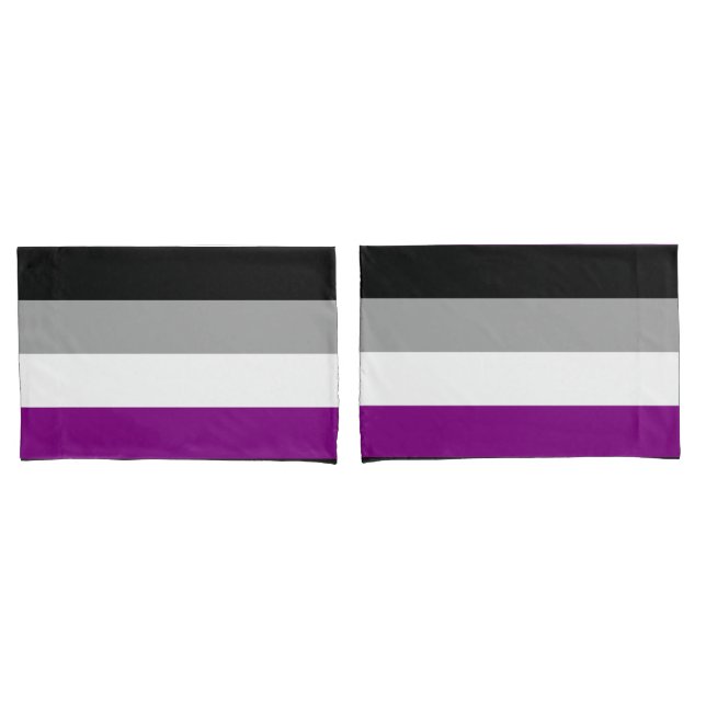 Bandeira do Orgulho Assexual (Frente - conjunto)