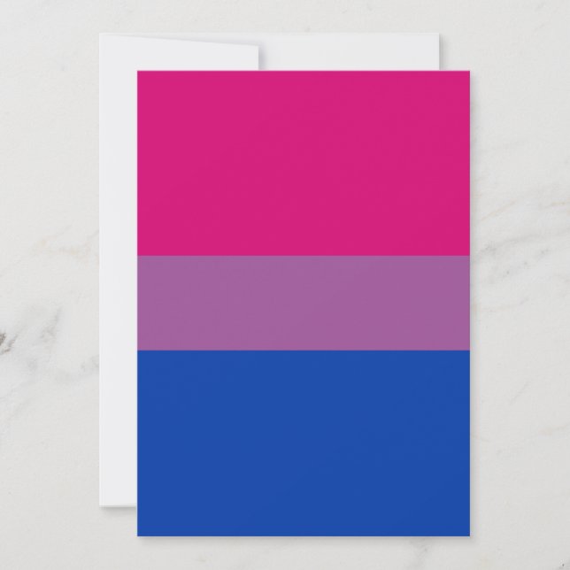 Bandeira do Orgulho Bissexual (Frente)
