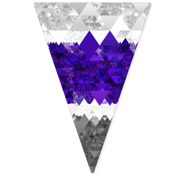 Bandeira do Orgulho Boho Geométrico Mod Retro Grey (Primeira Bandeira)