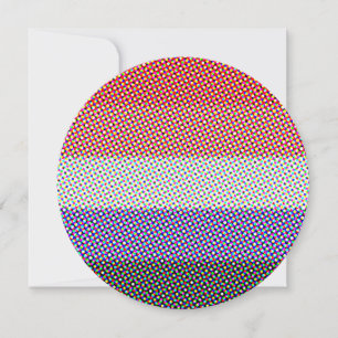 Bandeira do Orgulho Cupiorromântico Abstrato Tripp