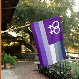 Bandeira do Orgulho do Amor Lésbico Masculino