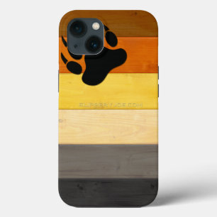bandeira do orgulho do urso SlipperyJoe's textura 