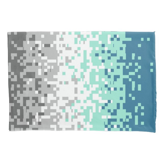 Bandeira do Orgulho Frayromântico Abstrato Pixelad (Frente-Esquerda)