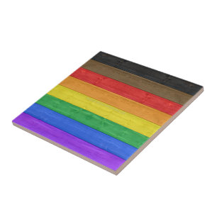 Bandeira do orgulho gay inclusivo de SlipperyJoe t