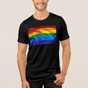 Bandeira do orgulho gay SlipperyJoe's ondulando ve