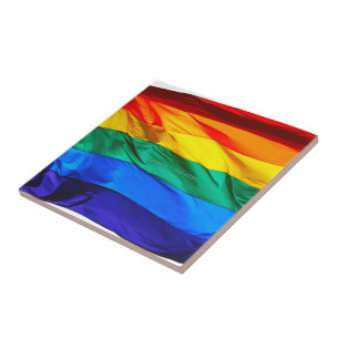 Bandeira do orgulho gay SlipperyJoe's ondulando ve