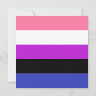 Bandeira do Orgulho Genderfluido