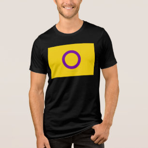 Bandeira do orgulho intersexo SlipperyJoe's fundo