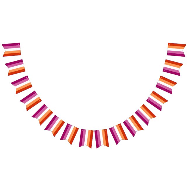 Bandeira do Orgulho Lésbico (5 Listras) (Todos)