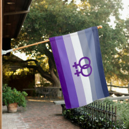 Bandeira do Orgulho Lésbico do Amor