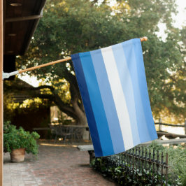 Bandeira do Orgulho Malvado Gay azul