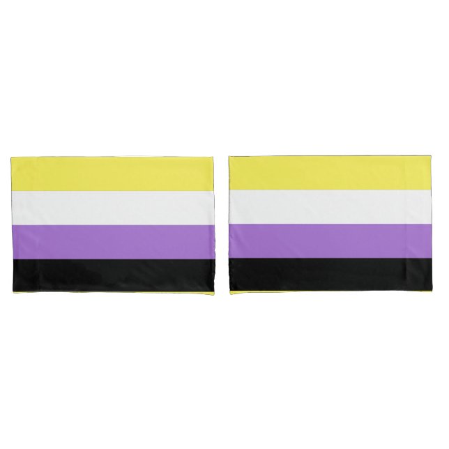 Bandeira do Orgulho Não Binário (Frente - conjunto)