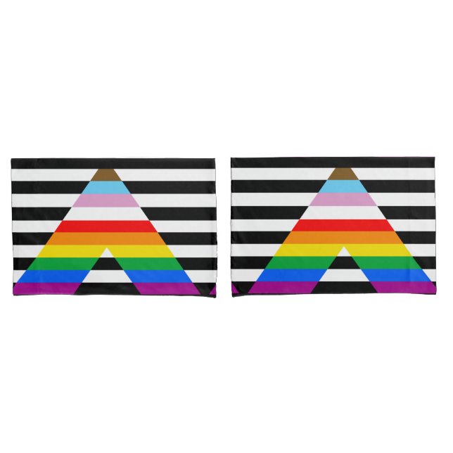 Bandeira do Orgulho Progresso Aliado (Frente - conjunto)