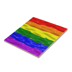 Bandeira do orgulho SlipperyJoe's líquido vermelho