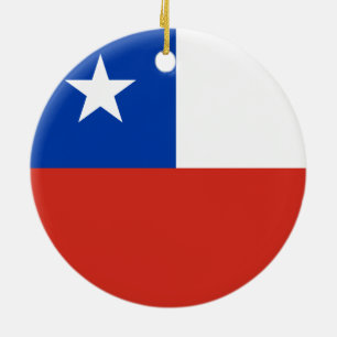 Bandeira do ornamento do Chile