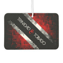 Bandeira do padrão de ponto de Trinidad e Tobago