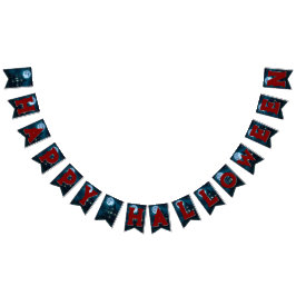 Bandeira do Partido Halloween da Mansão Assombrada