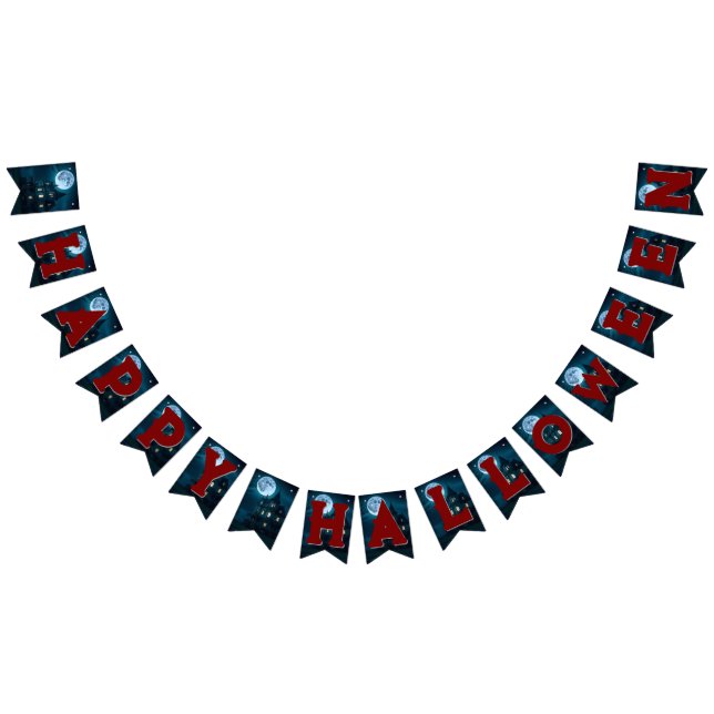 Bandeira do Partido Halloween da Mansão Assombrada (Todos)