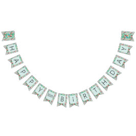 Bandeira do Partido Luau | Flamingos e Palmas