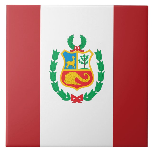 Bandeira do Peru (Frente)