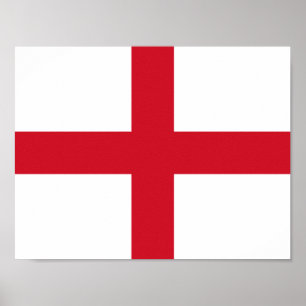 Bandeira do poster de Inglaterra