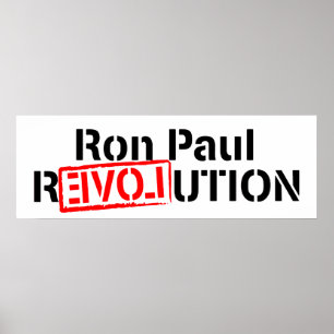 Bandeira do poster de Ron Paul