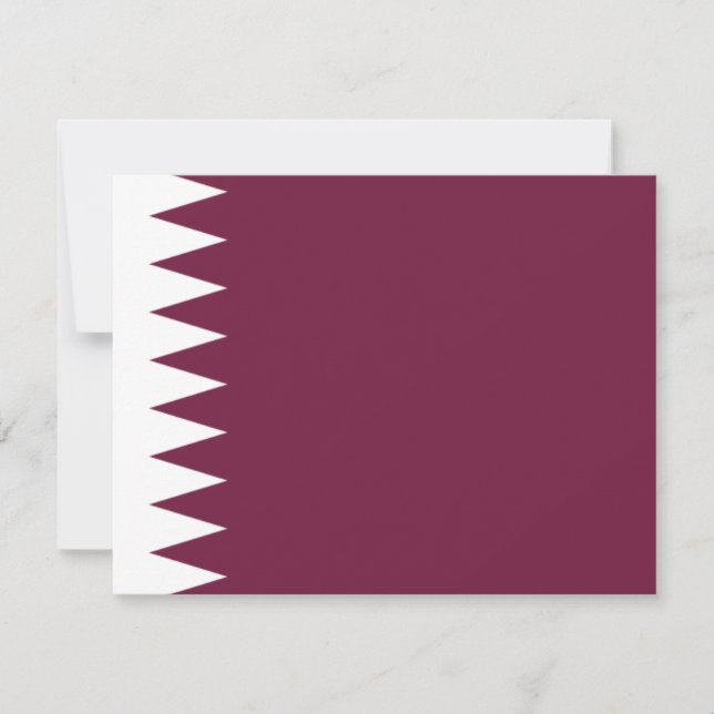 bandeira do Qatar (Frente)