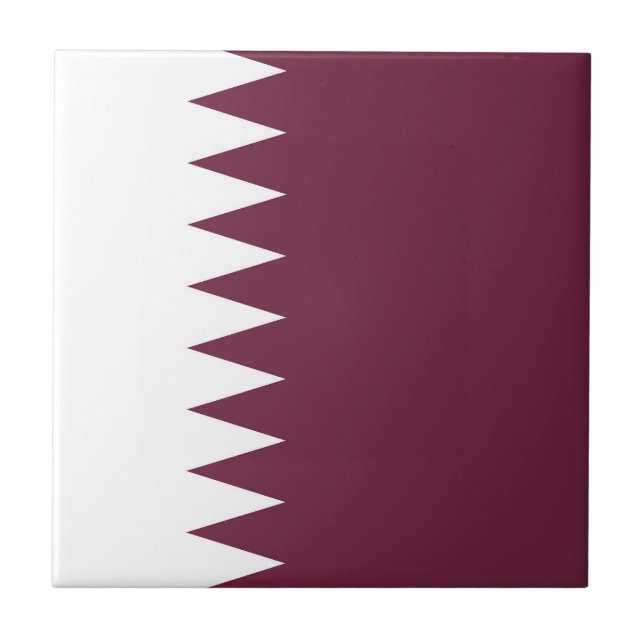 bandeira do Qatar (Frente)
