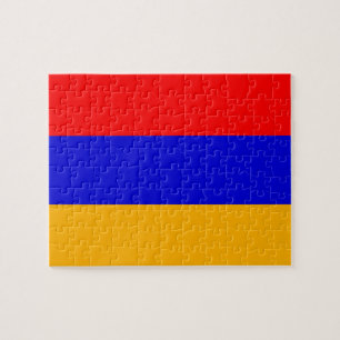 Bandeira do quebra-cabeça da foto de Arménia