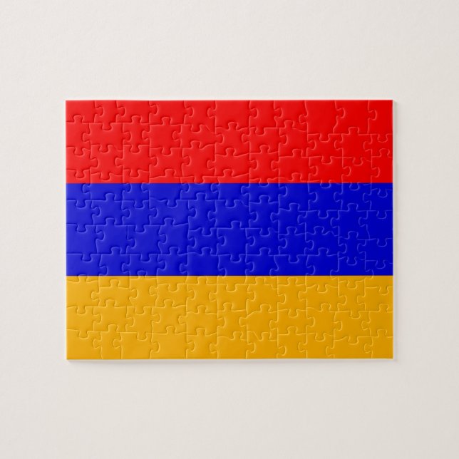 Bandeira do Quebra-cabeça de fotos da Armênia (Horizontal)