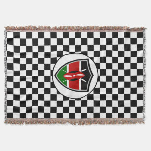Bandeira do Quênia lança cobertor