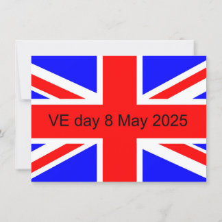 Bandeira do Reino Unido VE dia 2025
