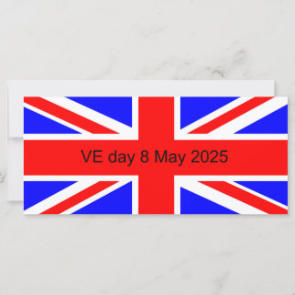 Bandeira do Reino Unido VE dia 2025
