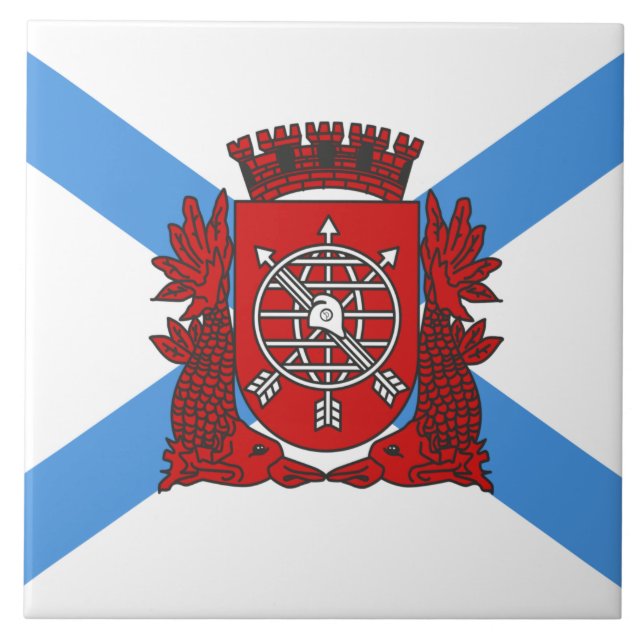 Bandeira do Rio de Janeiro (Brasil) (Frente)