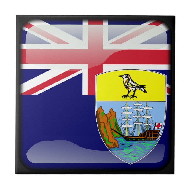 Bandeira do Santo Helena (Frente)