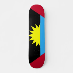 Bandeira do skate de Antígua e de Barbuda